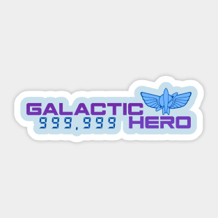 Galactic Hero Sticker